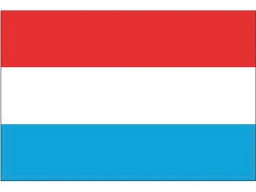 Luxemburgse vlag afmeting: 150 cm x 225 cm